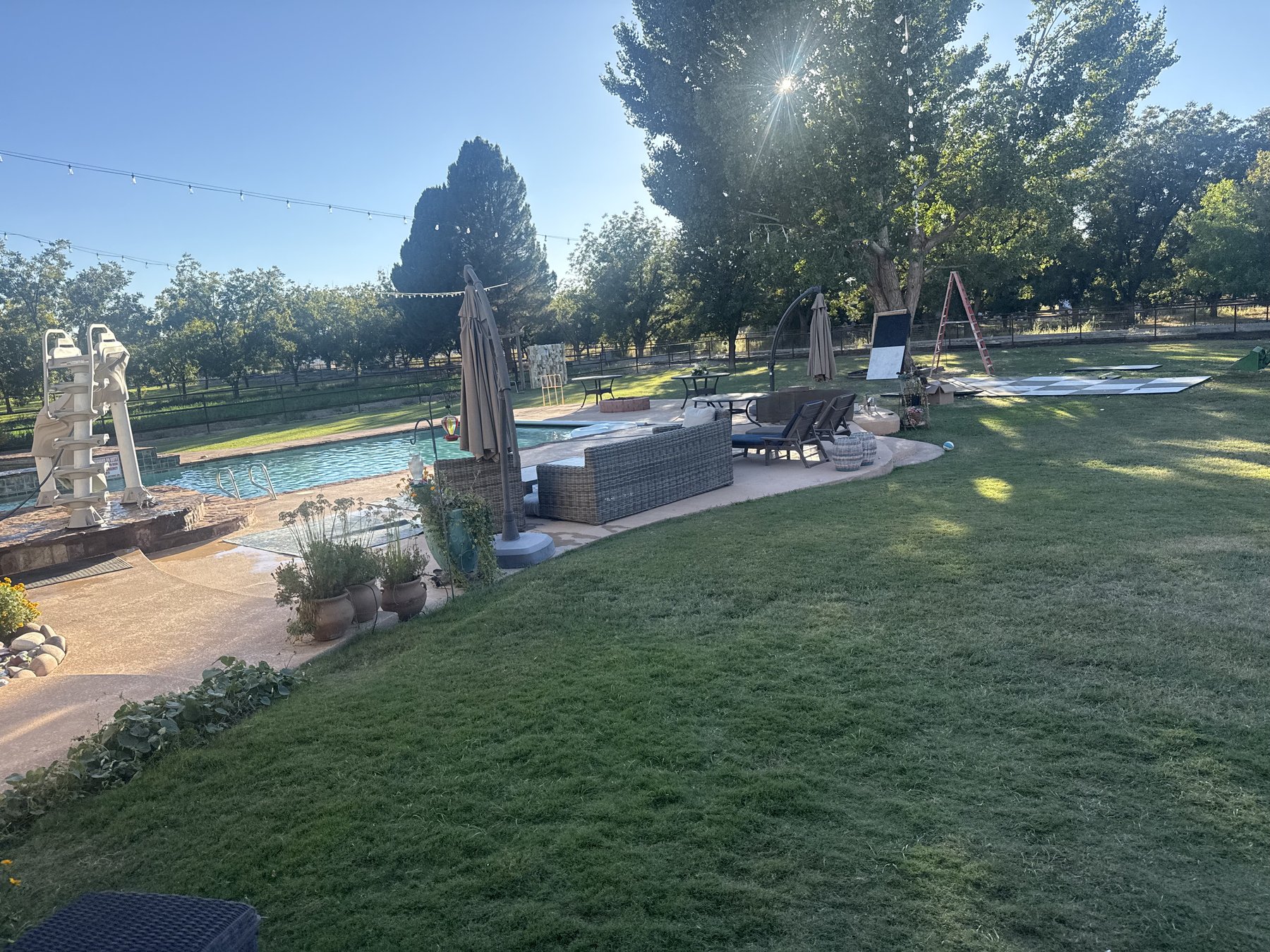 Pool view 1